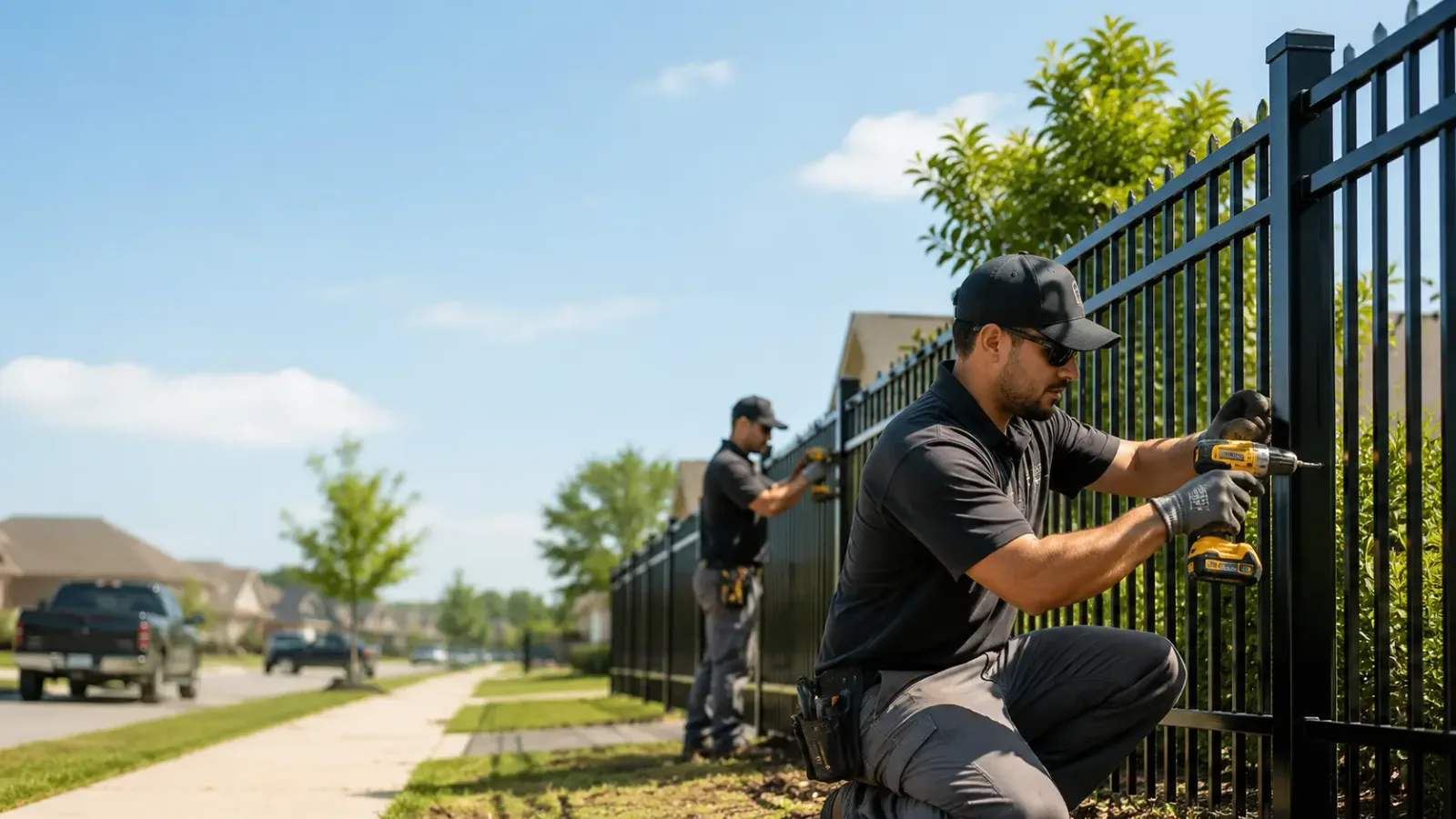 Metal Fence Installation in Side Lake, MN